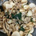 まん丸みかリン's cooksnap of when they made 山芋・きのこ・豚肉のバタぽん炒め✿.
