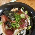 たんぽぽ…✳︎'s cooksnap of when they made かつおやマグロで★甘辛ユッケ丼のタレ.