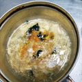 クック5LJYFT☆'s cooksnap of when they made ☆簡単☆ふわふわ卵とワカメの春雨スープ.