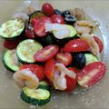 nemuchan's cooksnap of when they made タコとズッキーニのアンチョビマリネ.