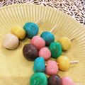 ＊choco＊'s cooksnap of when they made 花見団子に♪もちもちやわらか三色団子.