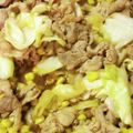 冷凍みかんしろっぷ's cooksnap of when they made 超カンタン☆豚肉コーンのキャベツ炒め☆.