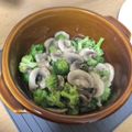 maki_08's cooksnap of when they made レンジで簡単！マッシュルームアヒージョ風.