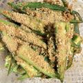 naobetty's cooksnap of when they made 絶品！オクラの胡麻和え♪.