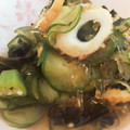 クックLYJYCE☆'s cooksnap of when they made もう一品！簡単きゅうりとわかめの酢の物.