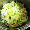 子供ネギ星人's cooksnap of when they made ＊簡単あと一品＊キャベツと油揚の白だし煮.