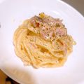 ひとちゃ。's cooksnap of when they made 生クリームいらずの濃厚カルボナーラ.
