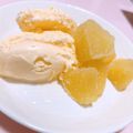 ひとちゃ。's cooksnap of when they made 懐かしの味♪簡単！りんごのシャーベット♡.