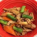 tikariri's cooksnap of when they made ごぼうと蒟蒻の味噌煮.