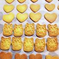 ふぅみーママ♪'s cooksnap of when they made ノンバター☆ポリポリ強力粉クッキー.