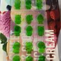 のりこったん's cooksnap of when they made かき氷シロップで♪簡単可愛いグミ♪.