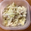 のりこったん's cooksnap of when they made レンジで簡単☆ご飯のお供に無限キャベツ。.