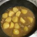 のりこったん's cooksnap of when they made じゃがいもと豚ひき肉のそぼろあんかけ煮.
