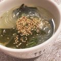 tikariri's cooksnap of when they made 10分で完成♪わかめと春雨のスープ.