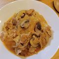 ばとん's cooksnap of when they made フライパンde15分☆ポークストロガノフ.
