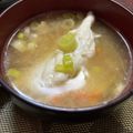 たまゴン♪'s cooksnap of when they made 鯛のあら汁　ネギたっぷり.