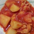 miwaniwa's cooksnap of when they made 鶏肉とじゃがいものトマト缶焼き.
