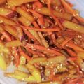 もしゅまま's cooksnap of when they made 薩摩芋と人参のシンプルきんぴら.