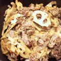 miiko大好き's cooksnap of when they made 簡単夕食★牛肉とレンコンしぐれ煮★お弁当.