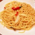 ayanyan's cooksnap of when they made シンプルな贅沢、生唐辛子ペペロンチーノ.