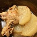maruko1975's cooksnap of when they made 圧力鍋使用＊鶏手羽元と大根のソース煮.