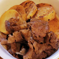 ばとん's cooksnap of when they made ♔すき焼き牛肉と焼き山芋の炒め物♔.