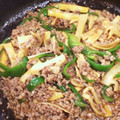 miiko大好き's cooksnap of when they made 簡単★筍とピーマンとひき肉の中華炒め.