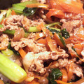 miiko大好き's cooksnap of when they made 豚肉と小松菜の中華炒め.