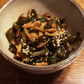 miiko大好き's cooksnap of when they made 茎わかめと、しめじの佃煮.