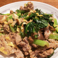 miiko大好き's cooksnap of when they made 豚肉と小松菜のオイスターソース炒め.