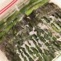 tikariri's cooksnap of when they made 保存＊レンジde冷凍アスパラガス.