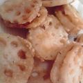 なべっこどうぶつ's cooksnap of when they made レンコンのエビはさみ揚げ.