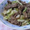 ゆみにゃむ's cooksnap of when they made 普段の牛肉おかず.