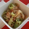 えりじぃ's cooksnap of when they made 春きゃべつと油揚げの和え物♪.