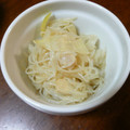 あぁるちゃん's cooksnap of when they made 糸こんにゃくと鶏皮の簡単☆オイマヨ炒め.
