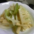 波波子's cooksnap of when they made きゅうりと筍、玉葱の味噌レモン.