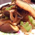 菜秋菜's cooksnap of when they made ナスとピーマンの甘辛豆板醤炒め♪.