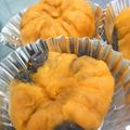 ぶちもに's cooksnap of when they made 優しいおやつ♪レーズンクルミかぼちゃきん.