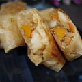 戦うコックサン's cooksnap of when they made アレンジ！　肉じゃが春巻き.