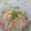 のじまさん's cooksnap of when they made 朝ごはんに♪ベーコン卵炒め.