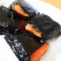 徹嫁っち's cooksnap of when they made 鮭の磯辺焼き.