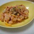 yukina007's cooksnap of when they made ☆簡単☆海老とパプリカのオーロラソース☆.