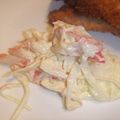 きらり流れ星's cooksnap of when they made カニカマとオニオンスライスのサラダ.