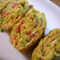 おぶうさま's cooksnap of when they made お好み焼きみたいな卵焼き.