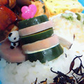 トミトミトミー's cooksnap of when they made ソーセージときゅうりのシマシマ♡.