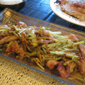 Eye candy's cooksnap of when they made 今が旬～♪セロリ☆人参☆豚肉唐揚げ風.
