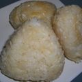 saki1010's cooksnap of when they made チーズ焼きおにぎり.