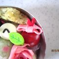 39rainbow's cooksnap of when they made キャラ弁☆プチトマトDEプレゼント.