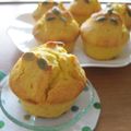 caramel-cookie's cooksnap of when they made かぼちゃマフィン〜ハロウィン〜.