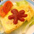 るちあママ's cooksnap of when they made レタスと一緒にツナオムレツ.